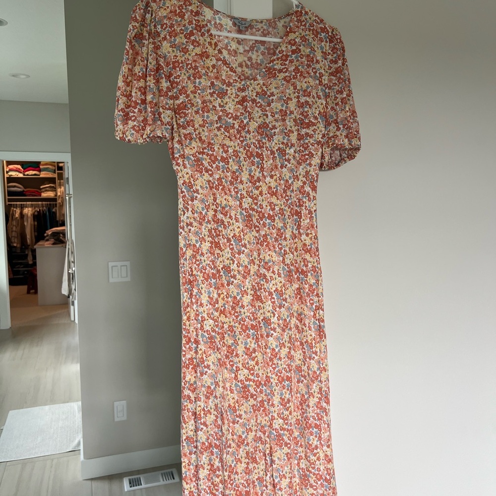 Rails Multicolor Floral Maxi Dress